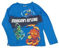 Modré triko s Lego Ninja 