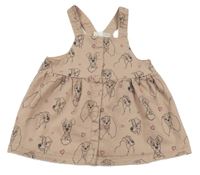 Světlerůžové riflové šaty s Lady&Trump H&M