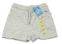 Nové - světlešedé teplákové kraťasy Little kids