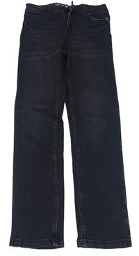 Černé slim rifle Denim Co.