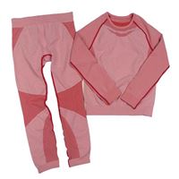 2set - Světlerůžová spodní funkční souprava se vzorem Lupilu