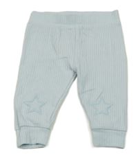 Světlemodré žebrované lehké tepláky River Island