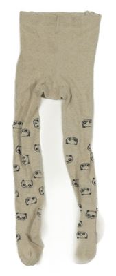 Světlebéžové punčocháče s pandami H&M