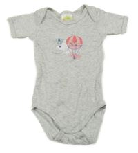 Šedé body s balony 