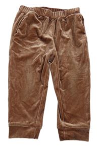 Hnědé sametové kalhoty Sofie Schnoor