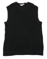 Černá svetrová vesta H&M