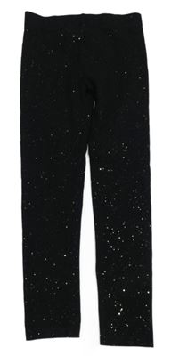 Černo-zlaté legíny se třpytkami George 