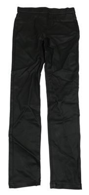 Černé koženkové tregíny Next