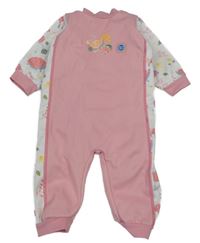 Světlerůžovo-bílý neopren s kytičkami Splash About