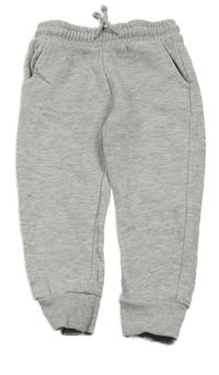 Šedé melírované tepláky F&F