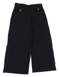 Černé teplákové culottes kalhoty DopoDopo 