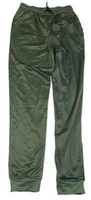 Khaki funkční sportovní tepláky ERGEENOMIXX