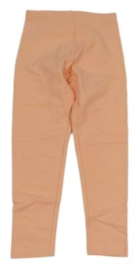 Světleoranžové teplákové zateplené legíny C&A