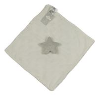 Nové - bílý plyšový usínáček s hvězdičkou PRIMARK