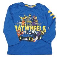 Cobaltově modré triko s potiskem - Batwheels PEPCO