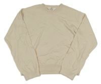 Béžový crop svetr H&M