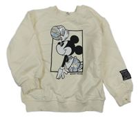 Smetanová mikina s Mickeym H&M