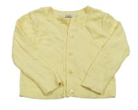 Žlutý propínací svetr George