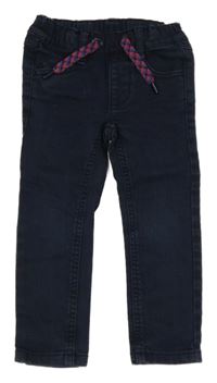 Tmavomodré jogger slim rifle S. Oliver