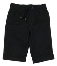 Černé sítované podšité sportovní kraťasy C&A