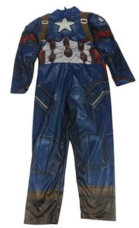 Kostým - Tmavomodrý overal - Capitan America zn. Disney