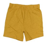Okrové bavlněné kraťasy Primark
