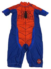 Modro-červený UV overal - Spiderman Next