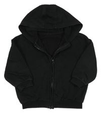 Černá propínací mikina s kapucí George