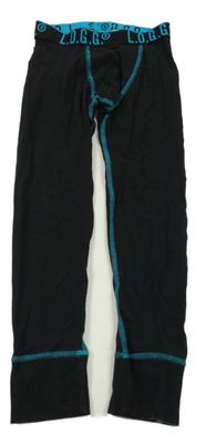 Černo-modré spodní kalhoty H&M