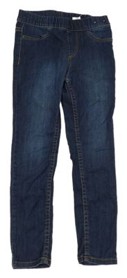 Tmavomodré džegíny H&M