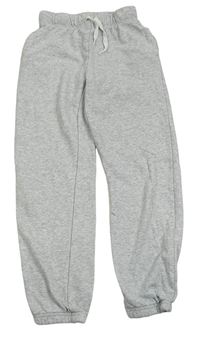 Šedé melírované tepláky H&M