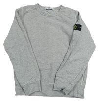 Šedá mikina Stone Island