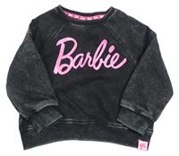 Tmavošedá mikina - Barbie Primark