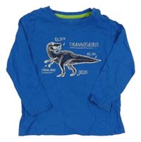 Modré triko s dinem Lupilu