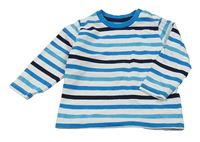 Modro-bílé pruhované triko Topomini
