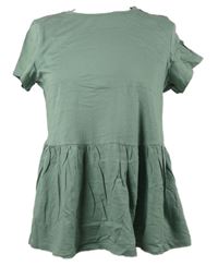 Dámské khaki peplum tričko George 