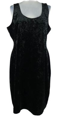 Dámské černé sametové šaty George 