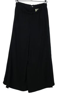 Dámské černé sukňové kalhoty Riani