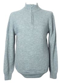 Pánský šedý svetr zn. Pep&Co