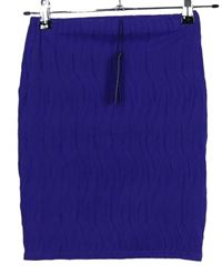 Dámská fialová vzorovaná sukně Boohoo 