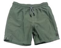 Khaki plážové kraťasy M&S
