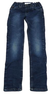 Tmavomodré skinny rifle Lindex