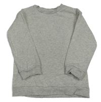 Bílo-šedá melírovaná mikina Matalan