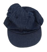 Tmavomodrá riflová kšiltovka