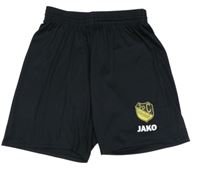 Černé elastické sportovní funkční kraťasy JAKO 