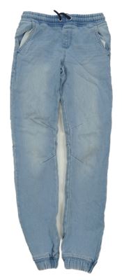 Světlemodré slim cuff rifle Denim Co.