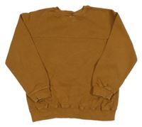 Hnědá žebrovaná mikina Little kids