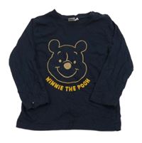 Tmavomodré triko s Púem Disney