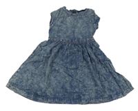 Modré lehké riflové šaty George