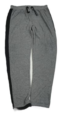 Šedo-černé lehké tepláky George